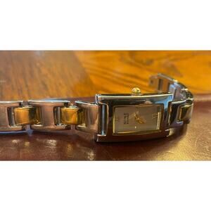 Women's 18mm Nine & Co Two Tone Dress Watch, Bracelet Band